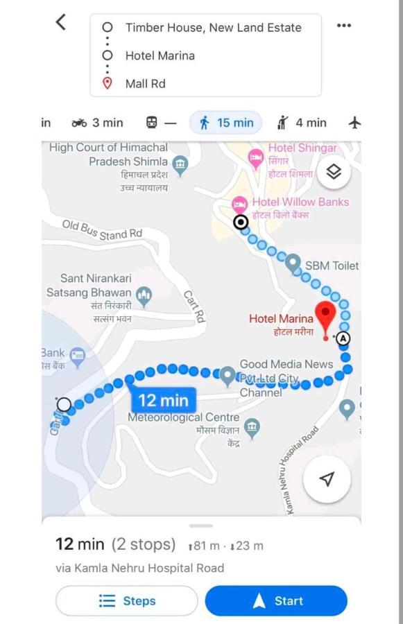 Mountain Zest-Simla Royale Near Mall Road-Free Pickup From Railway Station Simla Экстерьер фото